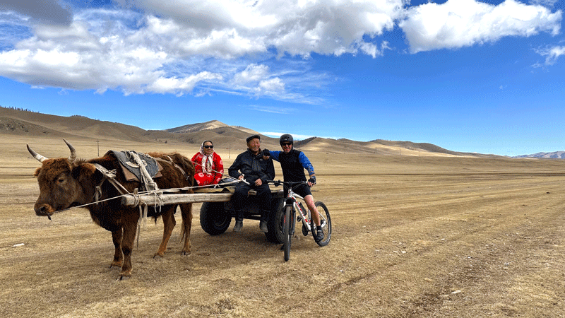 Mountain biking tour in Mongolia 2024